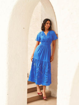 Style Island - Ava Blue Dress