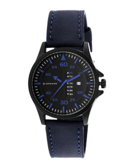 Giordano - Men's Black Round Analog Watch
