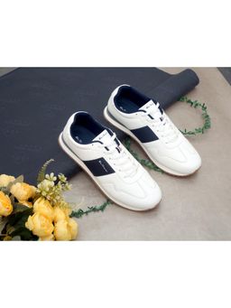 Ben Sherman - Men Olsen White Lace-Up Casual Sneakers