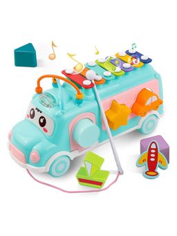 StarAndDaisy - Activity Musical Bus School Xylophone Toy for Toddlers (1-2 Years)