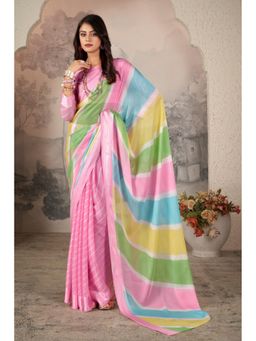 Mysilklove - Cyber Yellow Zari Woven Paithani Saree Without Blouse