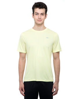 Reebok - Re Ss Tee Yellow Running T-shirt