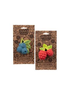 Oli and Carol - Chewy-To-Go Multi-Color Teether Combo (0-6 Months) (Pack of 2)