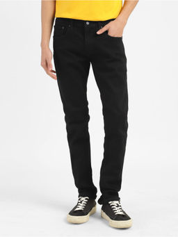 Levi's - Men 65504 Skinny Fit Black Jeans