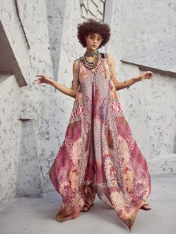 Bhanuni by Jyoti - Rose Pink Maxi Dress