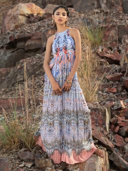Bhanuni by Jyoti - Heavenly Blue Maxi Dress