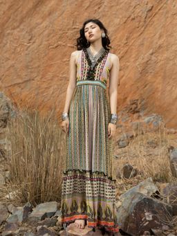 Bhanuni by Jyoti - Multicolour Maxi Dress