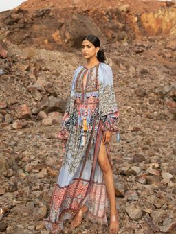 Bhanuni by Jyoti - Blue Maxi Dress