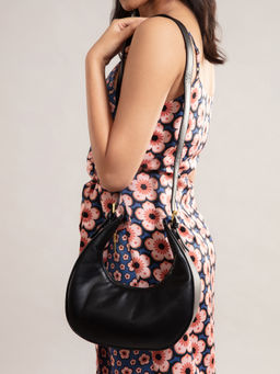 Twenty Dresses by Nykaa Fashion - Black Current Affairs Hand Bag