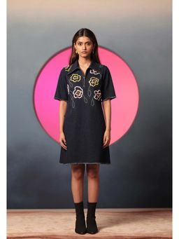 Manvi Daga - Twilight Straight Denim Dress
