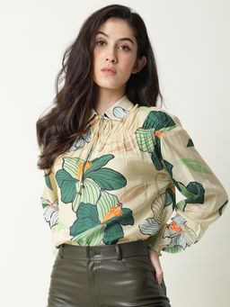 RAREISM - Kalina Offwhite Top