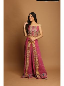 Payal Dawar - Pink Contemporary Co-Ord (Set of 2)