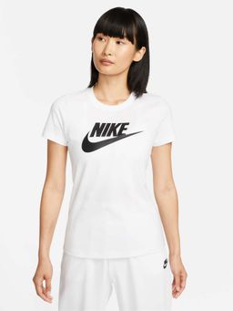 Nike - Sportswear Nsw Tee Essntl Icon Ftra Women's White T-Shirt - DV6095-100