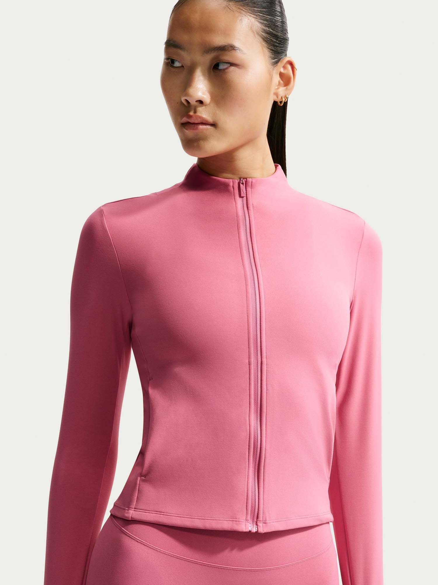 nike Sportswear Zenvy Women's Full Sleeve Pink Jacket - II3928-641-picture-24