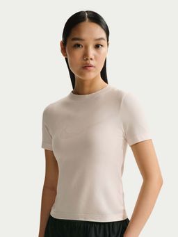 Nike - Sportswear Nsw Burnout Logo Women's White T-Shirt - IO1517-103