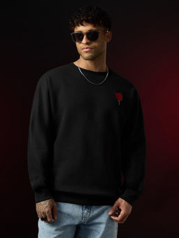 The Souled Store - Official The Godfather Don's Decree Men Oversized Sweatshirt