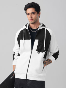 The Souled Store - Zipper Storm line Men Oversized Hoodies