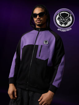 The Souled Store - Official Marvel Black Panther The King Men Oversized Hoodie