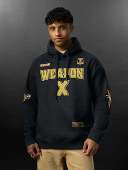 The Souled Store - Official Marvel Wolverine Weapon X Men Oversized Hoodie