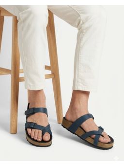 Koblerr - Men Casual Daily Sandals Navy Blue