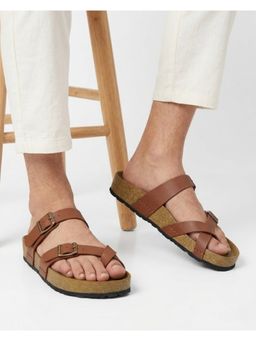 Koblerr - Men Casual Daily Sandals Tan