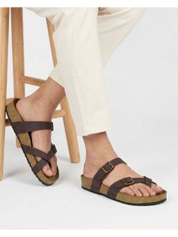 Koblerr - Men Casual Daily Sandals Brown