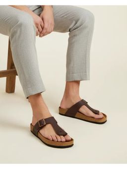 Koblerr - Men Comfort Everyday Sandals Brown