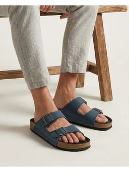 Koblerr - Men Slip-on Daily Sandals Navy Blue