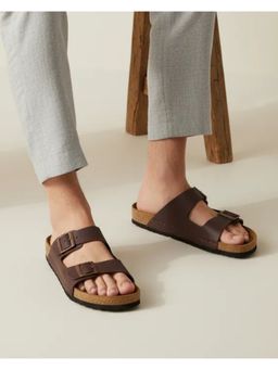 Koblerr - Men Slip-on Daily Sandals Brown