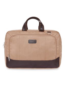 MBOSS - Faux Leather 15.6 Inch Laptop Messenger Bag