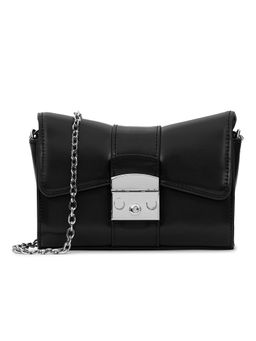 MIRAGGIO - Riley Black Crossbody Bag (S)