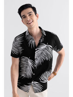 Snitch - Men Palmo Black Shirt