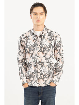 Snitch - Men Epic Paisley Multi-Color Shirt