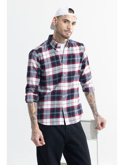 Snitch - Men Bold square Multi-Color Checks Shirt