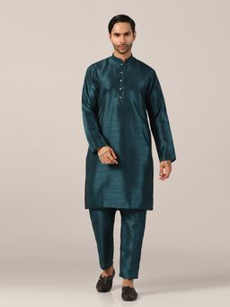 TAHVO - Tide Breezy Turquoise Kurta with Pant