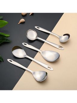 FNS - Montavo By Fns Amazon Stainless Steel Serving Tools Set of 5