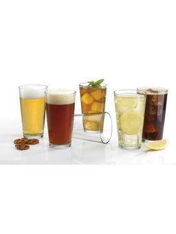 Smartserve - Smart Serve Transparent 6 Pieces Beer Glass 620Ml