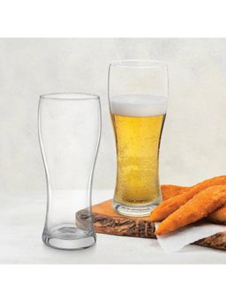 Smartserve - Iceburg Tall Beer Glass Set, 360Ml, Set of 2