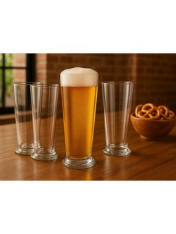 Smartserve - Freddo Beer Pilsner Glass Set, 265Ml, Set of 4