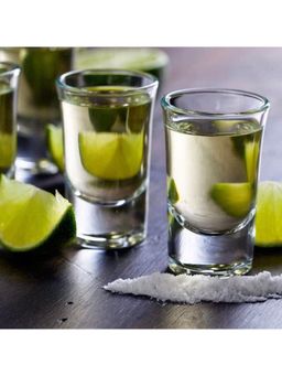 Smartserve - Cheerio Vodka & Tequila Shot Glass Set, 35Ml, Set of 2, Plain