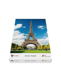 Popcorn Games & Puzzles - Eiffel Tower - 500 Piece Jigsaw Puzzle for Kids for Age 12 and for Adults