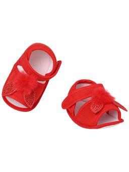 Coco Candy - Bunny Sandals Booties - Red