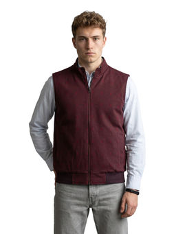 Monte Carlo - Navy Blue Solid Cotton Regular Jacket