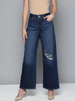 Levi's - Mile Blue Wide Leg High Rise Jeans