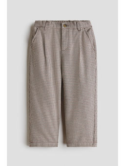 H&M - Boys Beige Cotton jersey chinos