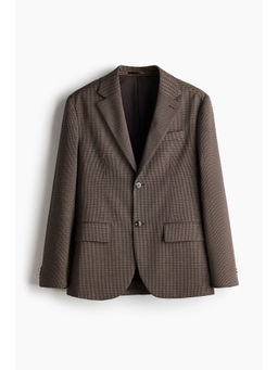 H&M - Men Brown Relaxed Fit Lightweight jacket