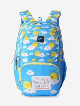 WILDCRAFT - Unisex Spark 18 Sunshine Blue Backpack (14-16 Years)