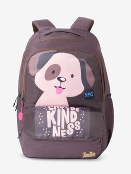 WILDCRAFT - Unisex Zippy 25 Puppy Brown Backpack (14-16 Years)