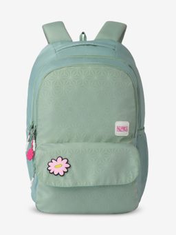 WILDCRAFT - Unisex Zippy 25 Shimmer Green Backpack (14-16 Years)