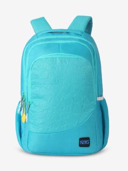 WILDCRAFT - Unisex Doodle 27 Dimpled Cr Ceramic Blue Backpack (14-16 Years)